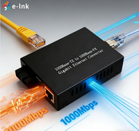 Convertisseur de média Ethernet Gigabit 1000M