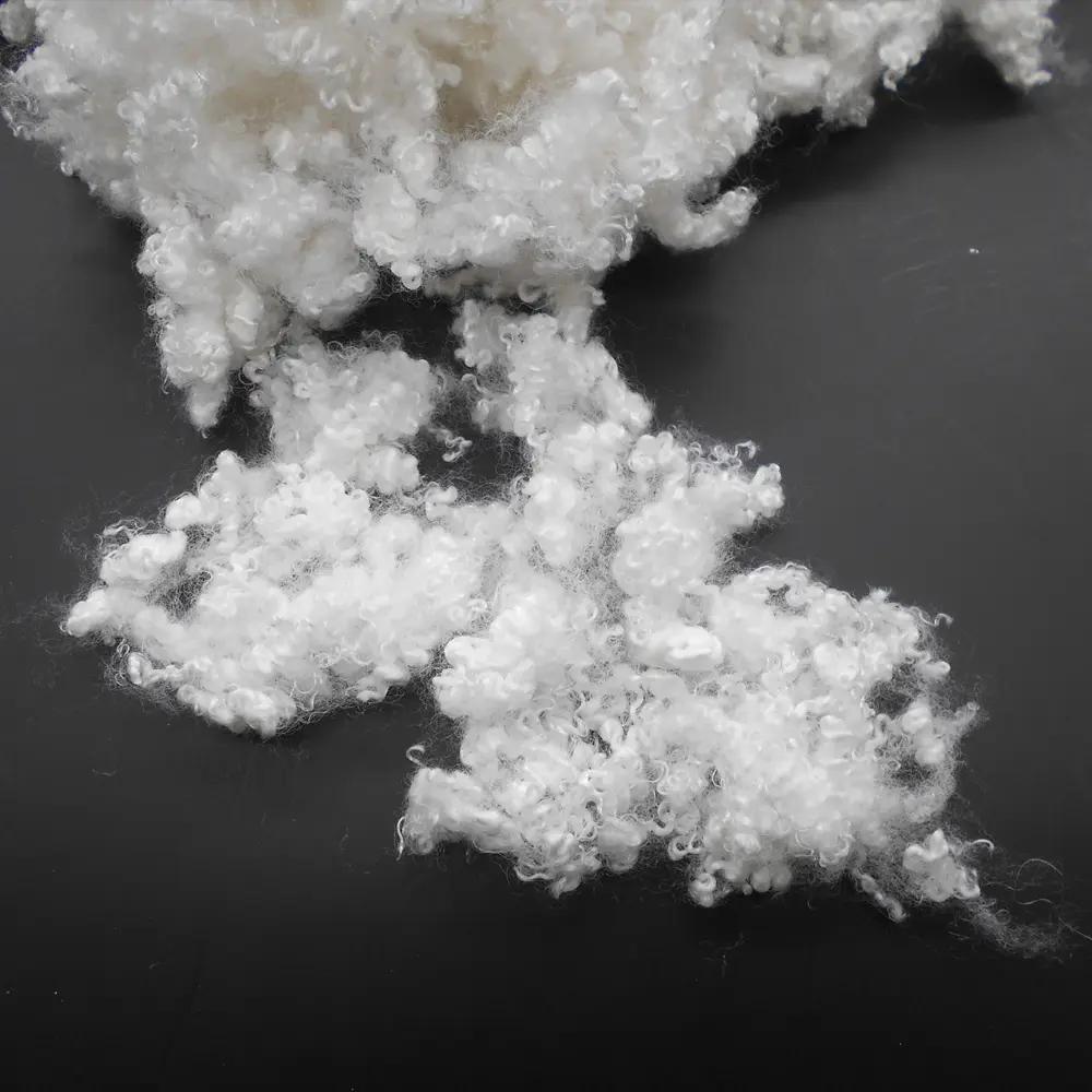 China recycled Siliconized polyester staple fiber production staple line
