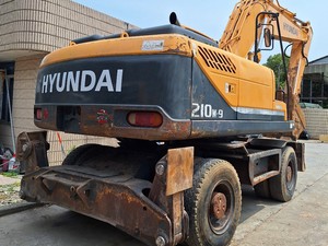 Excavatrice sur chenilles Hyundai 210W-9 originale d'occasion de haute qualité machine Hyundai 210w-9 de 21 tonnes à vendre - Product Image 2