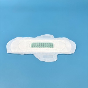 Vente en gros OEM Serviette hygiénique jetable pour femmes en coton super absorbant, respirant, ion négatif, anion ailé, protection contre <span class=keywords><strong>les</strong></span> fuites, pour femmes - Product Image 5