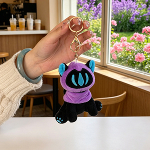 ตุ๊กตาแมวน่ารักสไตล์อนิเมะ <span class=keywords><strong>Diablo</strong></span> ของเล่นนุ่มๆ บรรเทาความเครียด ของเล่นเด็ก ดีไซน์สวย - Product Image 4