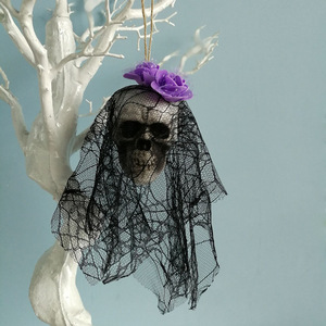 Adornos Colgantes de Espuma con Forma de Calavera, Decoración para Fiestas de Halloween, Novedad - Product Image 5
