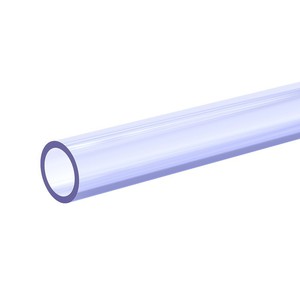 Tubería de PVC Rígida de Color Morado de 20 mm de Diámetro, Cilindro Transparente para Filtro de Fondo de Acuario y Drenaje - Product Image 1
