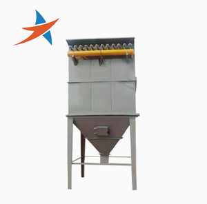 Sistema Industrial de Colector de Polvo por Pulso con Bomba de Motor, Soplado Inverso Tipo DMC, 99.9% de Eficiencia, Bolsas Impermeables para Fundición de Metal - Product Image 4