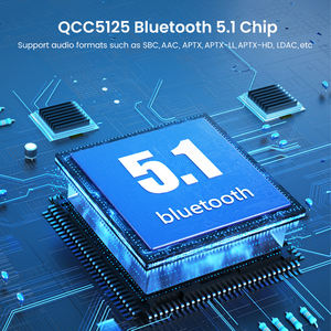 AIYIMA Mini <span class=keywords><strong>DAC</strong></span> A5 Max <span class=keywords><strong>Casque</strong></span> Amplificateur ES9018K2M Décodeur pour Bluetooth 5.1 APTX-LDAC Support DSD256 PCM384 LED Télécommande - Product Image 4