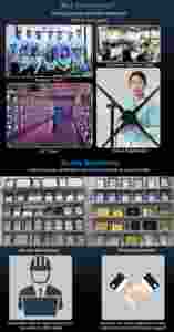 Ventilador Holográfico 3D de 1*3 Tamaño Humano y 65cm con Soporte Personalizado, Carcasa Acrílica, 4K 2500 Nits para <span class=keywords><strong>Video</strong></span> Wall de Empalme - Product Image 6