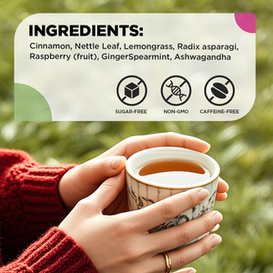 チャイナハーブ産後回復カスタム茶ホルモンバランス気分サポート女性妊娠カモミール赤ラズベリーリーフティー - Product Image 5