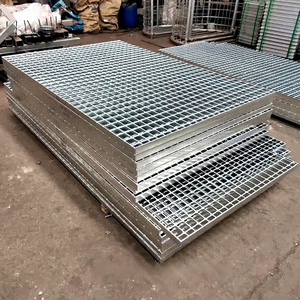 Industrial <b>Outdoor</b> Coated Stainless Steel Grating with Anti-Corrosion Durable Features for Platform Stair Tread Drainage <b>Cover</b> - Product Image 1