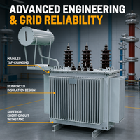 Transformador de Transmisión de Ultra Alta Tensión OEM de Grado UHV 525/230/35kV ONAN/ONAF con Modos de Enfriamiento Dual