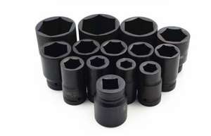 Douille à six pans profondes 3/8'' x 13 mm, entraînement carré métrique, 30 mm, en alliage d'aluminium, qualité industrielle, douille à chocs, OEM, hydraulique - Product Image 6