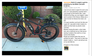 Chuông Báo Động Xe Hơi Không Dây Chạy Bằng Pin Hiện Đại Điều Khiển Từ Xa Siêu Lớn 113dB Chống Nước IP65 Rf 433.92MHz - Product Image 4