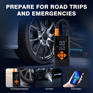 Máy bơm khí nén <span class=keywords><strong>mini</strong></span> di động thiết kế mới, bơm lốp xe điện cho xe đạp, xe máy, bóng - Product Image 4