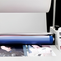 Machine à plastifier à froid et à chaud double face 320 mm, plastifieuse de bureau pour atelier d'impression photo, école