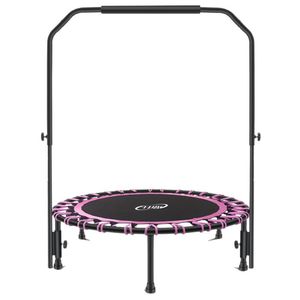 Dành cho người lớn vòng 40 inch có thể gập lại tập thể dục Trampoline trẻ em của thiết bị tập thể dục trong nhà với tay vịn nhảy giường thư bị trả lại - Product Image 5