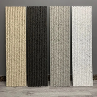 Panneaux muraux en pierre artificielle moderne en polyuréthane, imitation PU, épais, imperméables, flexibles, pour escaliers extérieurs et utilisation hôtelière