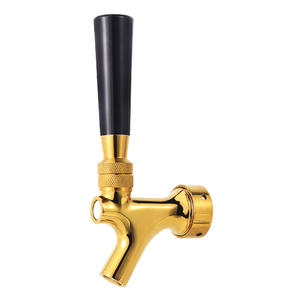 100% 304 acier inoxydable doré artisanat bière robinet Homebrew fût distributeur robinet pour la maison brassage bars hôtels Restaurants - Product Image 2