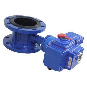 RDNT Kompakter Elektrischer Stellantrieb Flanschanschluss Absperrklappe für Wasser DN50-DN300 - Product Image 3