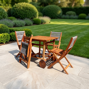 Factory Price Solid <b>Wood</b> Modern Restaurant Dining Table <b>Chair</b> Set for Hotel Outdoor Use Durable Eco-Friendly Vietnam Origin - Product Image 6