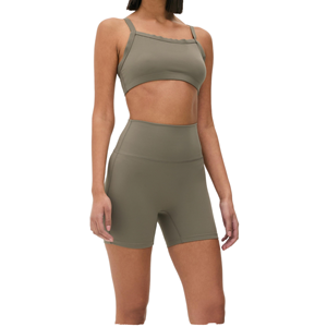 Shorts Deportivos de Cintura Alta para Mujer, Transpirables, de Secado Rápido, Alta Elasticidad, Spandex/Nylon, para Gimnasio y Ciclismo - Product Image 1