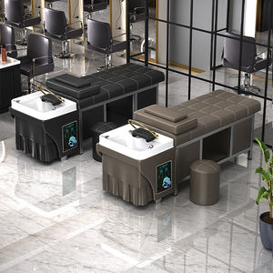 Moderne Hoge Kwaliteit Shampoo Bed Met Warm En Koud <span class=keywords><strong>Water</strong></span>, Verstelbare Temperatuur Shampoo Stoel Voor Salon - Product Image 4
