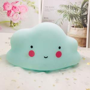 Gran oferta, unicornio en la nube, luz nocturna LED, juguete creativo para el hogar, producto para cumpleaños de niños, juguete luminoso intermitente de animales - Product Image 4