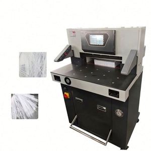 Taglierina Elettrica Idraulica Programmabile per Carta, Professionale, Veloce, <span class=keywords><strong>Formato</strong></span> <span class=keywords><strong>A4</strong></span>/A3, Misurazione Regolabile per Taglio Efficiente della Carta - Product Image 4