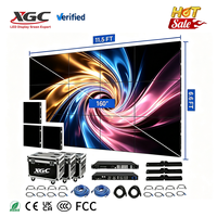 Mur vidéo LED 4*3M intérieur/extérieur P3.91 P4.81, panneau d'écran LED modulaire pour location, idéal pour événements et scènes, écran d'affichage LED modulaire pour location