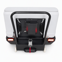 Balayeuse de sol industrielle Artred Ride on, machine de nettoyage de routes électrique avec batterie Li-ion