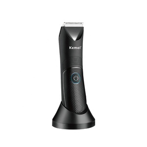 Kemei KM-1838 USB Base multifunzionale per rimozione dei capelli lama in ceramica per tutto il corpo rasatura e rifilatura <span class=keywords><strong>basette</strong></span> per uso domestico - Product Image 6