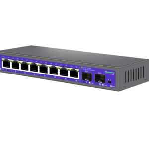 Tốc Độ Cao 2.5G <span class=keywords><strong>Ethernet</strong></span> chuyển đổi không PoE 8 + 2 ieee802af/tại DC 12V 1A Hỗ trợ tốc độ cổng tự thích ứng VLAN - Product Image 1