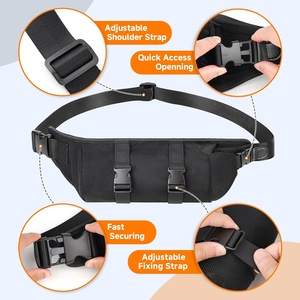 Universal Portable Speaker Crossbody Bag Adjustable Belt Bag Waist Pouch for <strong>JBL</strong> Pulse 2/3/4/5 for Charge <strong>Essential</strong> 2/3/4/5/<strong>6</strong> - Product Image 5
