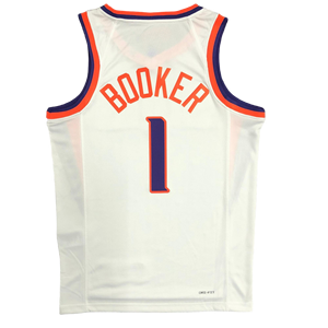 قميص فريق كرة السلة الأمريكي سونز رقم 1 بوكير، مطبوع بتقنية النقل الحراري، 100% بوليستر، قميص كرة سلة شبكي قابل للتنفس - Product Image 4