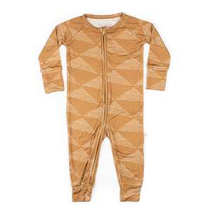 Pigiama intero in bambù con cerniera a maniche lunghe per neonati e bambini primavera 2023 - Product Image 3