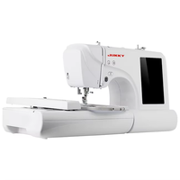 JUKKY ES5 Machine à coudre pour ordinateur à domicile Broderie intégrée Fonctionnement électrique facile Grand écran couleur multifonction-à utiliser