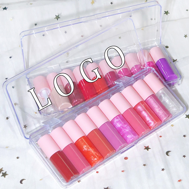 Makeup Products Mini Cosmetics Beauty, Giveaway Mini Gift Size & Gift Set Item for Women, Small Lipgloss Set Mini Lip Gloss