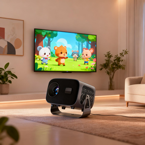 Wholesale A10 Mini Portable LCD Projector Android 13 720P <strong>Mobile</strong> Projector <strong>TV</strong> 4K Home Theater 200ANSI Lumens A10 Proyector - Product Image 6