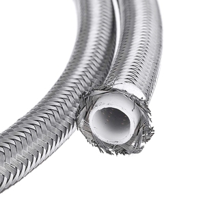 خط خرطوم مجدول ptfe أسود PTFE AN4 من الفولاذ المقاوم للصدأ AN4 من AN6 <span class=keywords><strong>AN</strong></span> AN8 <span class=keywords><strong>an</strong></span> AN10 - Product Image 2