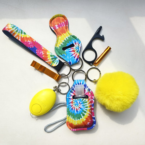 Vente en gros de porte-clés de sécurité pour femmes, ensemble d'accessoires d'autodéfense, porte-clés en métal pour femmes - Product Image 5