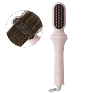 Rizador <span class=keywords><strong>de</strong></span> pelo automático 4 en 1, rizador intercambiable con peine Alisador, 4 cabezales <span class=keywords><strong>diferentes</strong></span> <span class=keywords><strong>para</strong></span> <span class=keywords><strong>el</strong></span> hogar y los viajes - Product Image 2