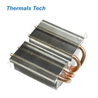 Dissipateur thermique de refroidissement passif 250W avec ventilateur pour ordinateur de bureau CPU