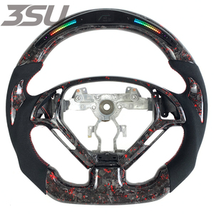 Volant de direction intérieur automobile en fibre de carbone pour Infiniti G37 G37S G37XS G35X 2010 2011 2012 2013 2014 <span class=keywords><strong>2015</strong></span> 2016 - Product Image 1