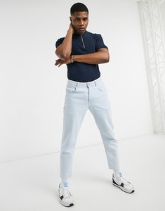 KY Waffle Muscle Fit <strong>Men's</strong> Navy Polo Plus Size Jersey <strong>T</strong>-<strong>Shirt</strong> <strong>Grandad</strong> Collar Partial Zip Fastening <strong>T</strong>-<strong>shirt</strong> Polo Coton Pour Homme - Product Image 2