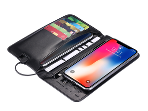 Cartera de Cuero de Lujo para Tarjetas de Visita, con Carga Inalámbrica, Portátil, para Eventos y Fiestas, Precio Económico, Venta al Por Mayor - Product Image 6