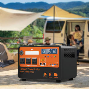 Estación de energía portátil recargable solar AC de 600W480Wh a 1800W2.5kWh para acampar al aire libre y suministro de energía RV - Product Image 4