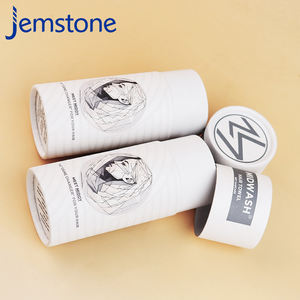 High Quality Recyclable <b>Hair</b> Towel Silk Scarf Cylinder Packaging Printed Shirt Cardboard Kraft Tube Paper Packaging <b>for</b> Clothes - Product Image 2