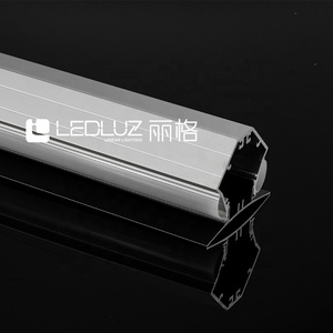 Perfil de aluminio LED para techo y pared, canal de <span class=keywords><strong>luz</strong></span> lineal para tira COB, doble salida, iluminación <span class=keywords><strong>indirecta</strong></span> - Product Image 5