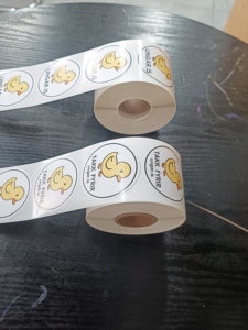 2*2MM, 3*3MM, 4*4MM, 5*5MM Logotipo de tamaño personalizado etiquetas adhesivas de alta calidad resaltar marketing marca publicidad logotipo - Product Image 6