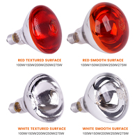 Volaille porcelets ferme lampe chauffante infrarouge épaissir lampe chauffante étanche élevage animal couveuse lampe chauffante pour poulets