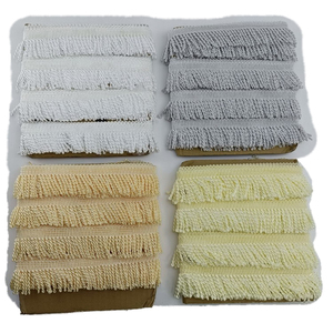 Commercio all'ingrosso 6 centimetri Nappa Cotone Poliestere Bullion Fringe Trim Per Le Tende - Product Image 5