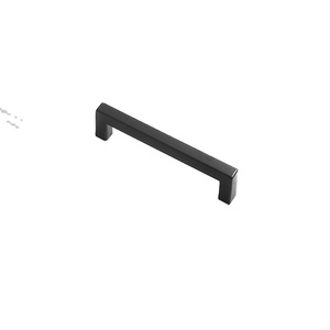 Morning Star 35mm Modern Minimalist Stainless Steel Cabinet Door Handle <strong>Square</strong> Shiny Gold Elegant <strong>Black</strong> for Living Room Kitchen - Product Image 1